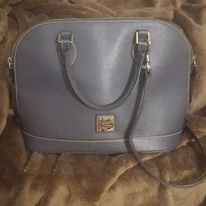 Authentic Dooney and Burke saffiano leather bag